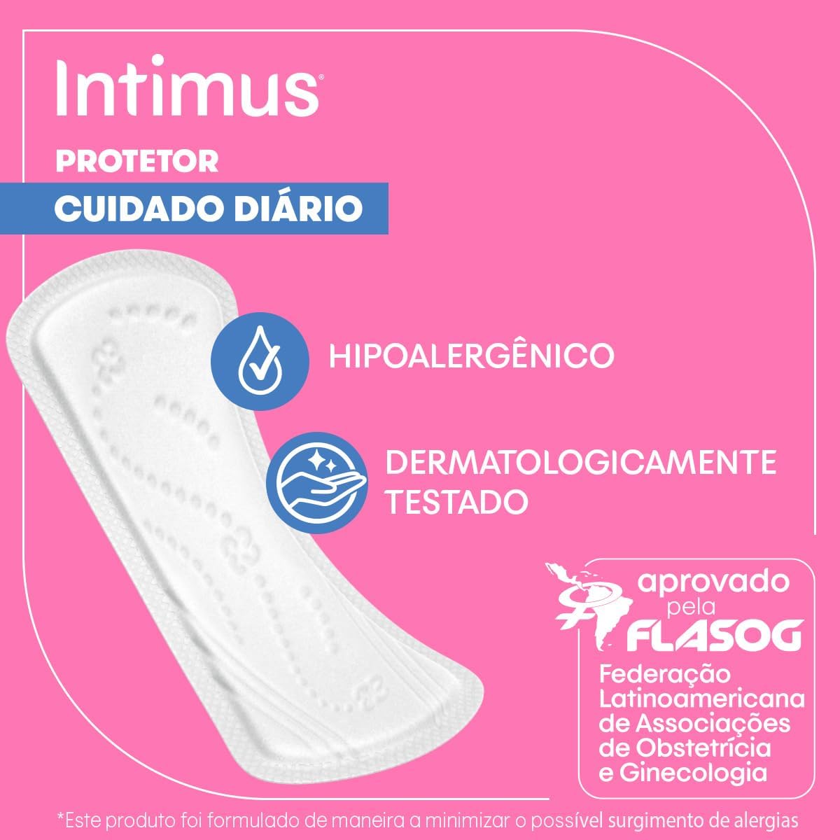 Intimus Panty Liners Fragrance-Free 40 pieces