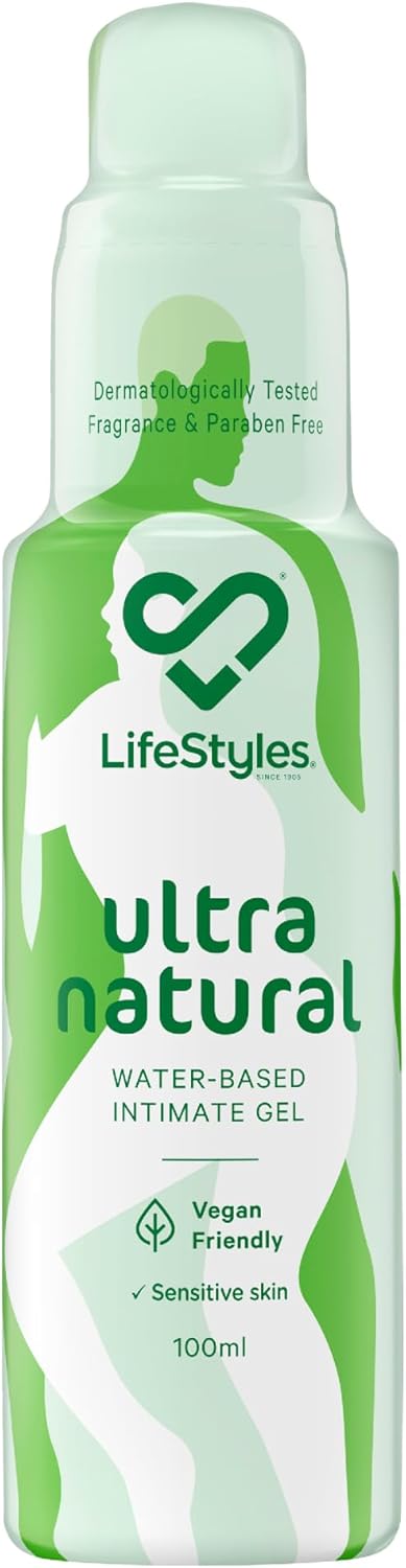 LifeStyles Ultra Natural Water-Based Lubricant 100ml