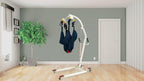 Patient Lift Hydraulic Body Hoyer Lift with Medium Sling for Home Use 400lbs Weight Capacity (Unfoldable Manual)