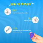 Lemme Be Z Menstrual Cups and Discs Reusable 20 ml