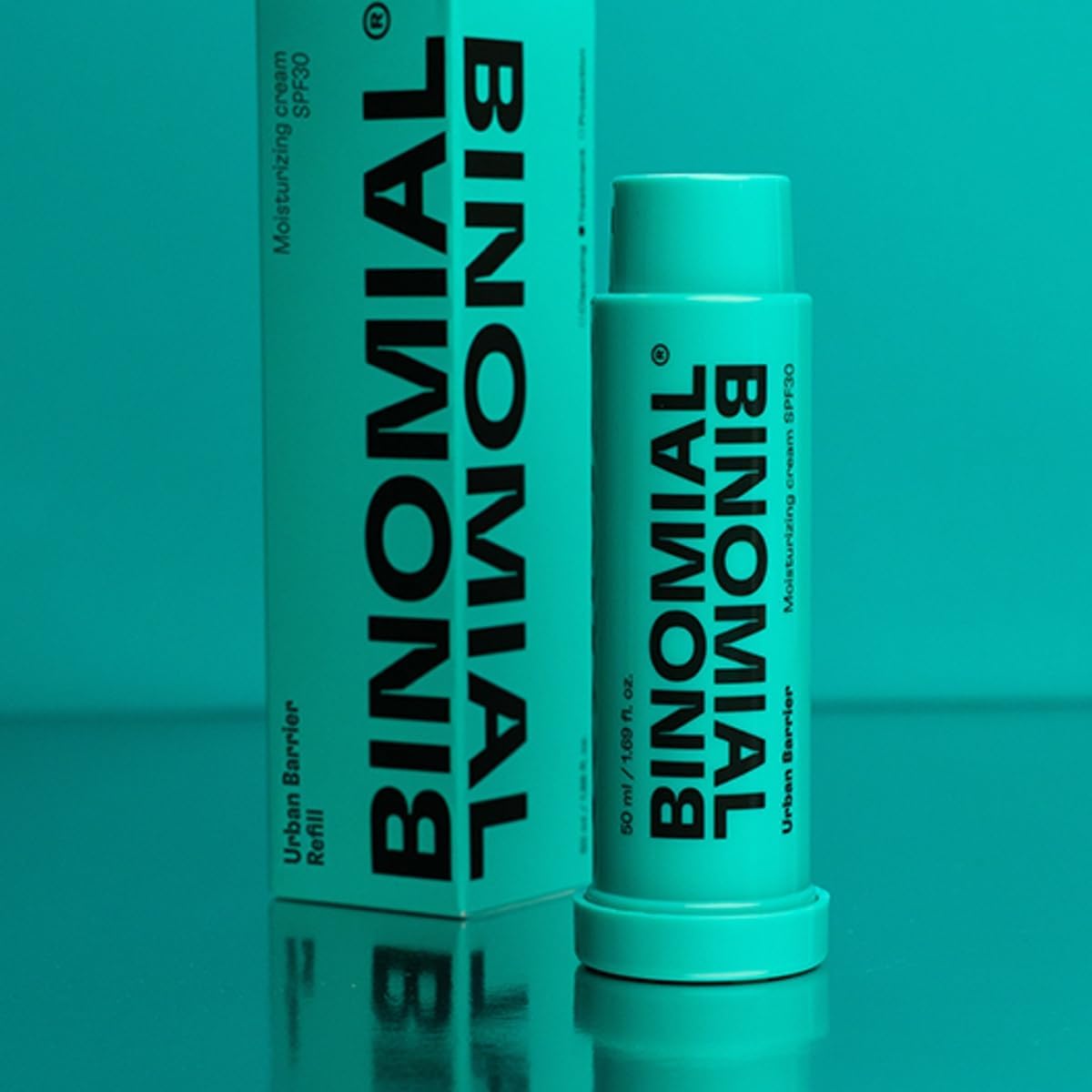 BINOMIAL - Urban Barrier | Moisturizing Cream with SPF 30 | Antioxidant Face Shield | Luminosity/Glow Effect | Skincare | 50 ml