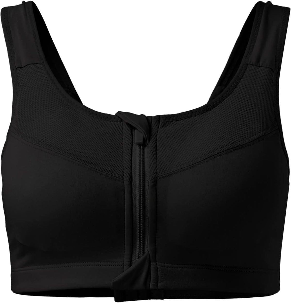 Sports Bra with Zipper for Women 2025 High Impact Training Women Front Closure Sports Bra Post Operative with Back Support V Neck for Daily
