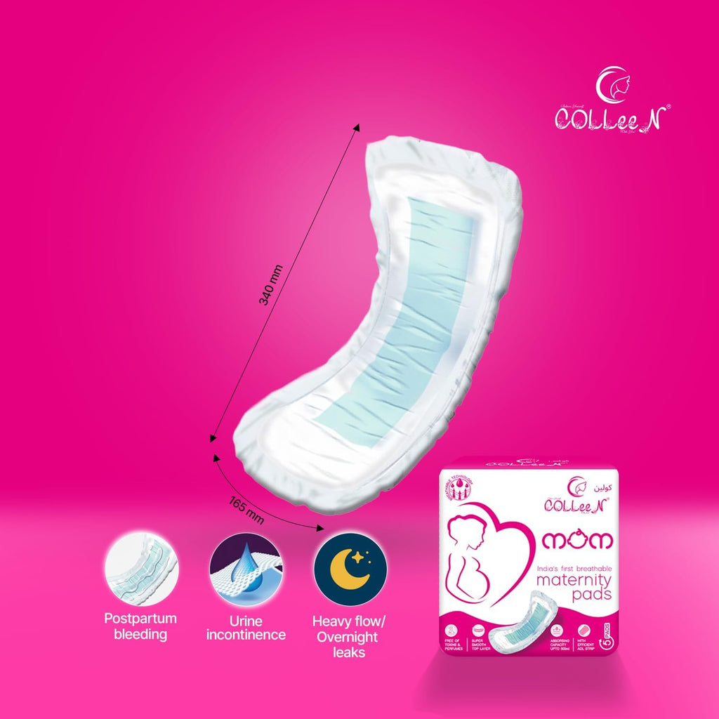Maternity Pads Postpartum High Absorbency 340 ml 5 pads