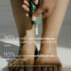 KOBA Bottom Up Foot Cream - Moisturizer for Women & Men - Hydrating - Normal to Very Dry Skin - Zesty, Woody, & Spicy Fragrance - Natural - Vegan - Shea Butter - Safou Oil - Sweet Almond Oil (100 ml)