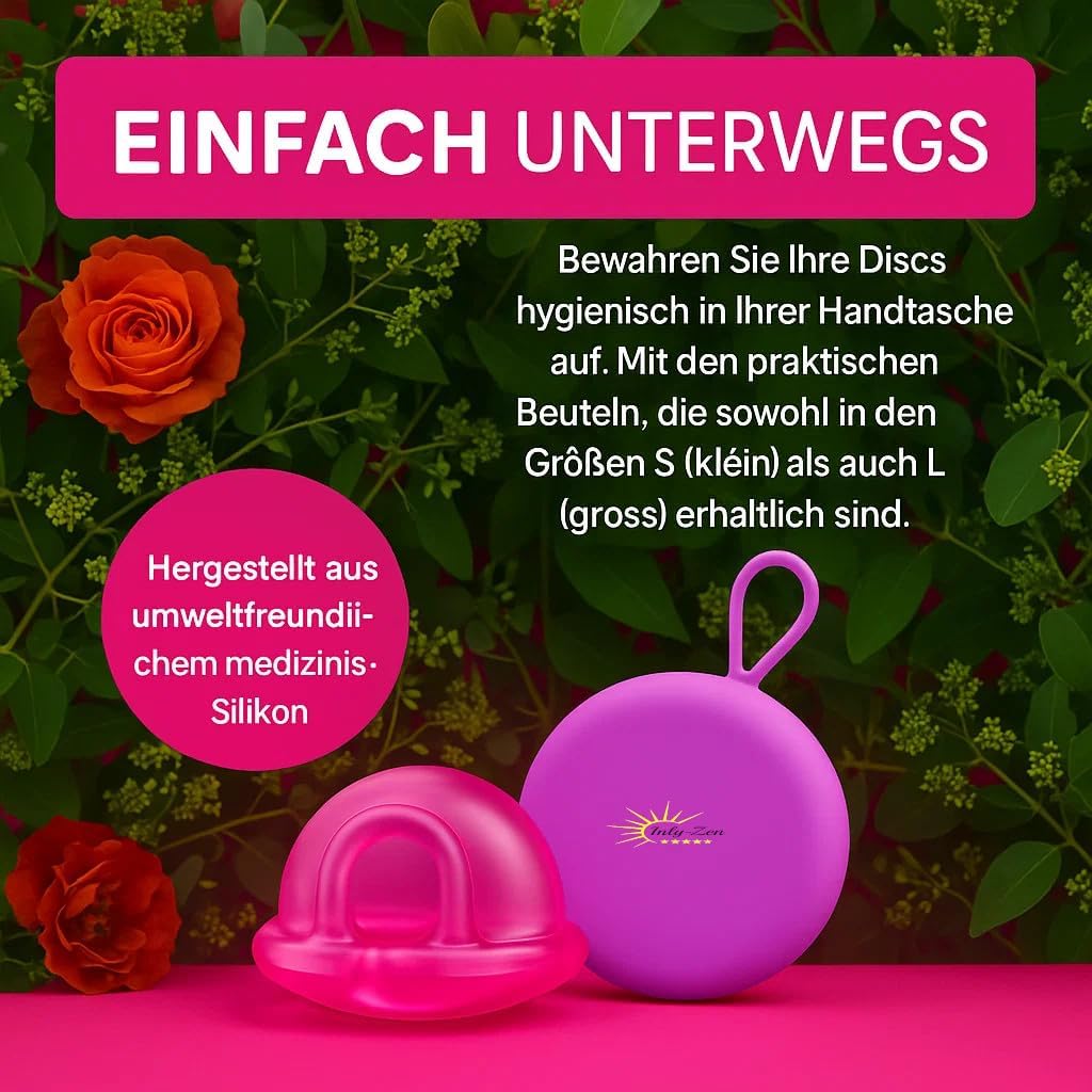Menstrual Cups and Discs Reusable Silicone