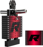 RitFit M1 Pro Smith Machine Cable Crossover Power Cage Home Gym | Dual 360 Cables, Barbell & Handles, LAT Pulldown, 1850LBS Weight Capacity