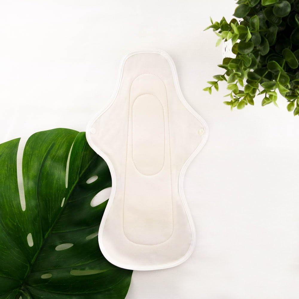 Hannahpad Organic Ultra Overnight Sanitary Cloth Pad, Ultra Overnight