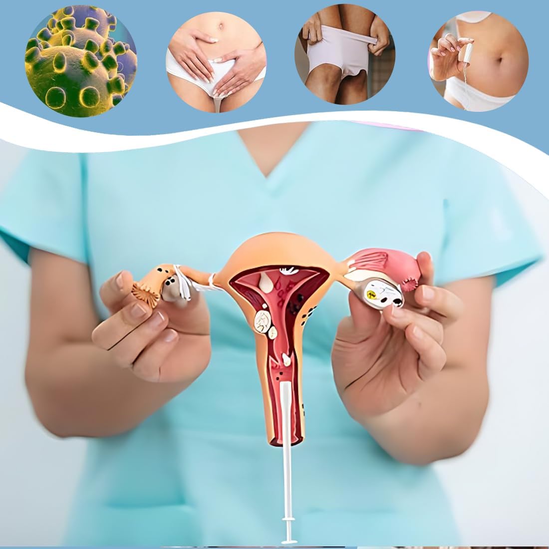 Pack of 10 Hygienic Vaginal Applicator Tubes for Most Suppositories Unguent Applicator Vaginal