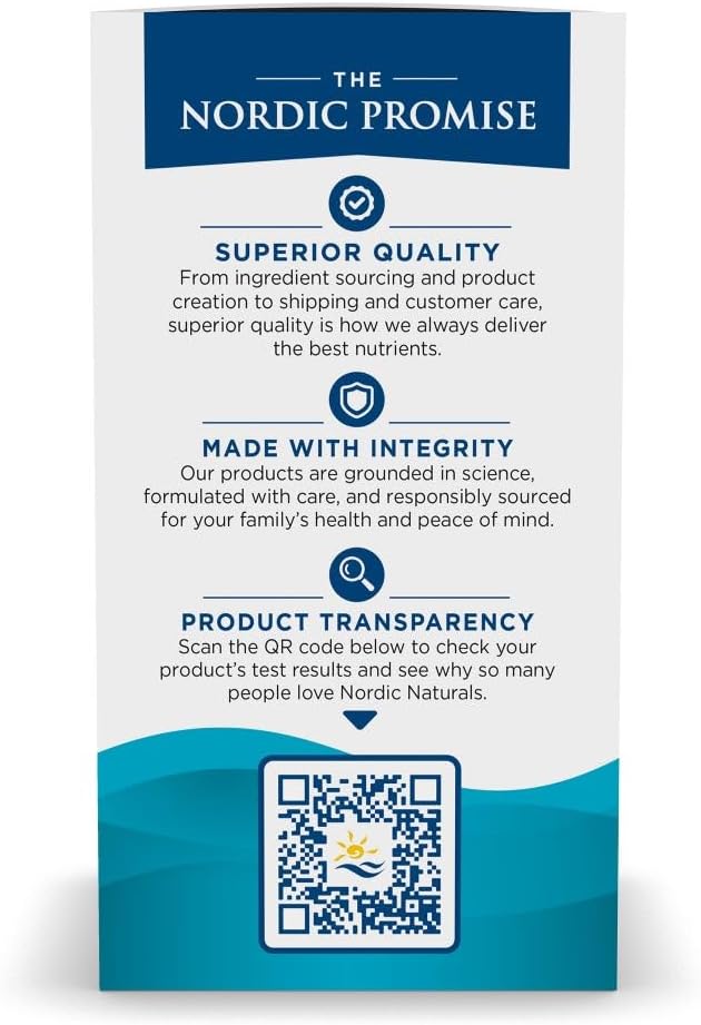 Nordic Naturals Ultimate Omega, 1280mg Omega-3 Fish Oil, Lemon - 120 Count | High-potency Omega-3 Fish Oil with EPA & DHA supports brain & heart health. Non-GMO, burpless formula. 60 servings.