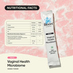 Bloom by Bold Care Intimate Microbiome Oromelt Powder | For Intimate Health & UTI Prevention | Probiotic | Reduces Bacterial Infection | Strawberry Flavour | 20 Easy Pour Sachets (Pack of 1)