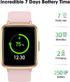 Fitness Tracker Watch with Heart Rate, Activity Tracker, Pedometer Watch