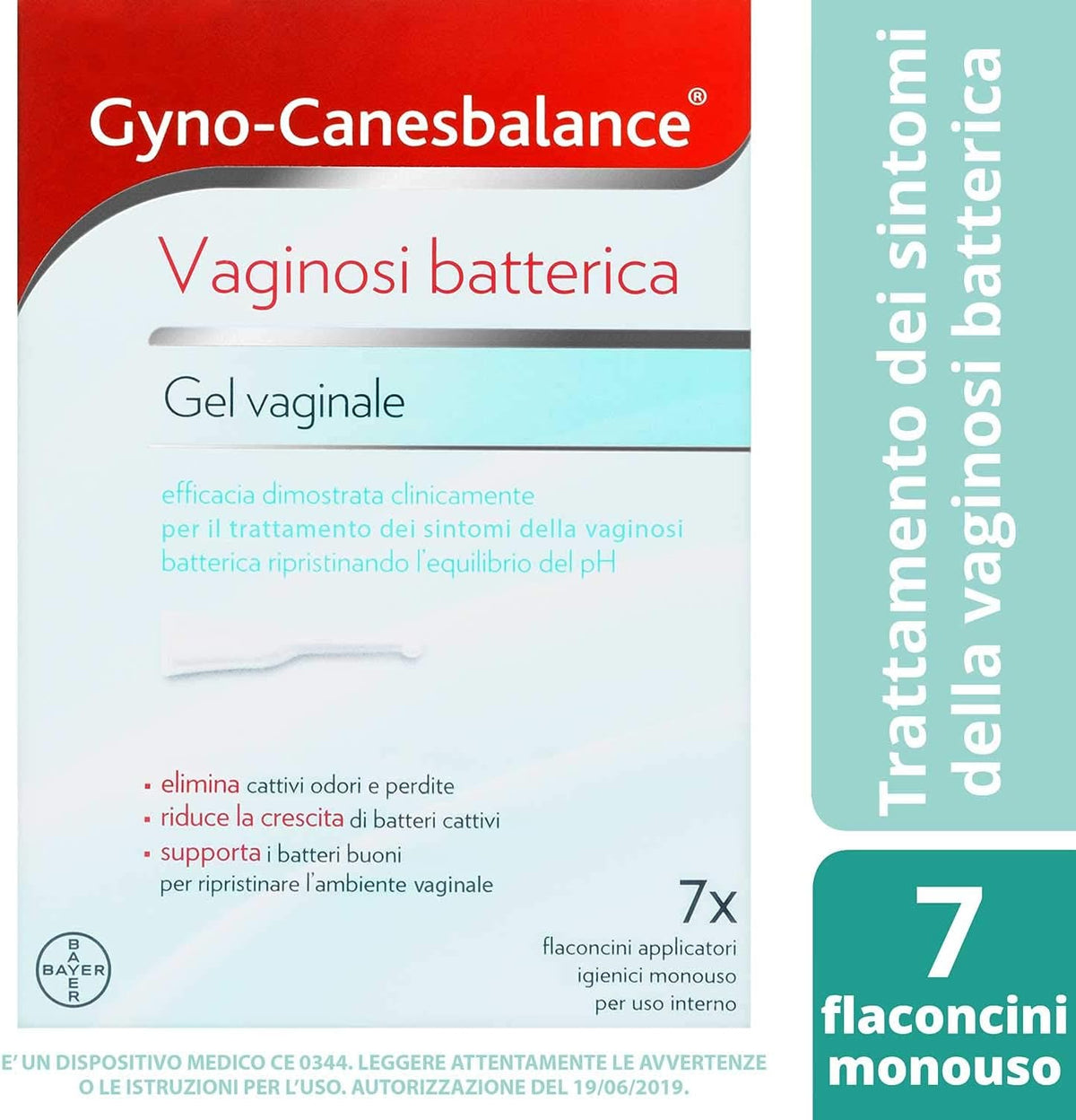 Gyno-Canesbalance Vaginal Gel 7 Ampoules