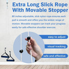 Shoulder Pulley for Physical Therapy, Pulleys for Shoulder Rehab Over Door, Shoulder Pulley Over The Door Physical Therapy, Door Pulleys For Physical Therapy, Arm Pulley, Over The Door Pulleys - White