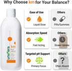 Univera km Liquid Potassium Supplement, pH Balance, Digestion Support, Mineral Supplements with Magnesium, Original Karl Jurak Formula, 32 fl oz (30-Day Supply)