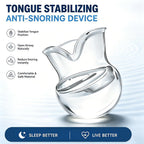 Tongue Stabilizing Device Mouthpiece - Effective Anti-Snore Devices, Comfortable Tongue Retainer, Snoring Solution for Men and Women - Q92