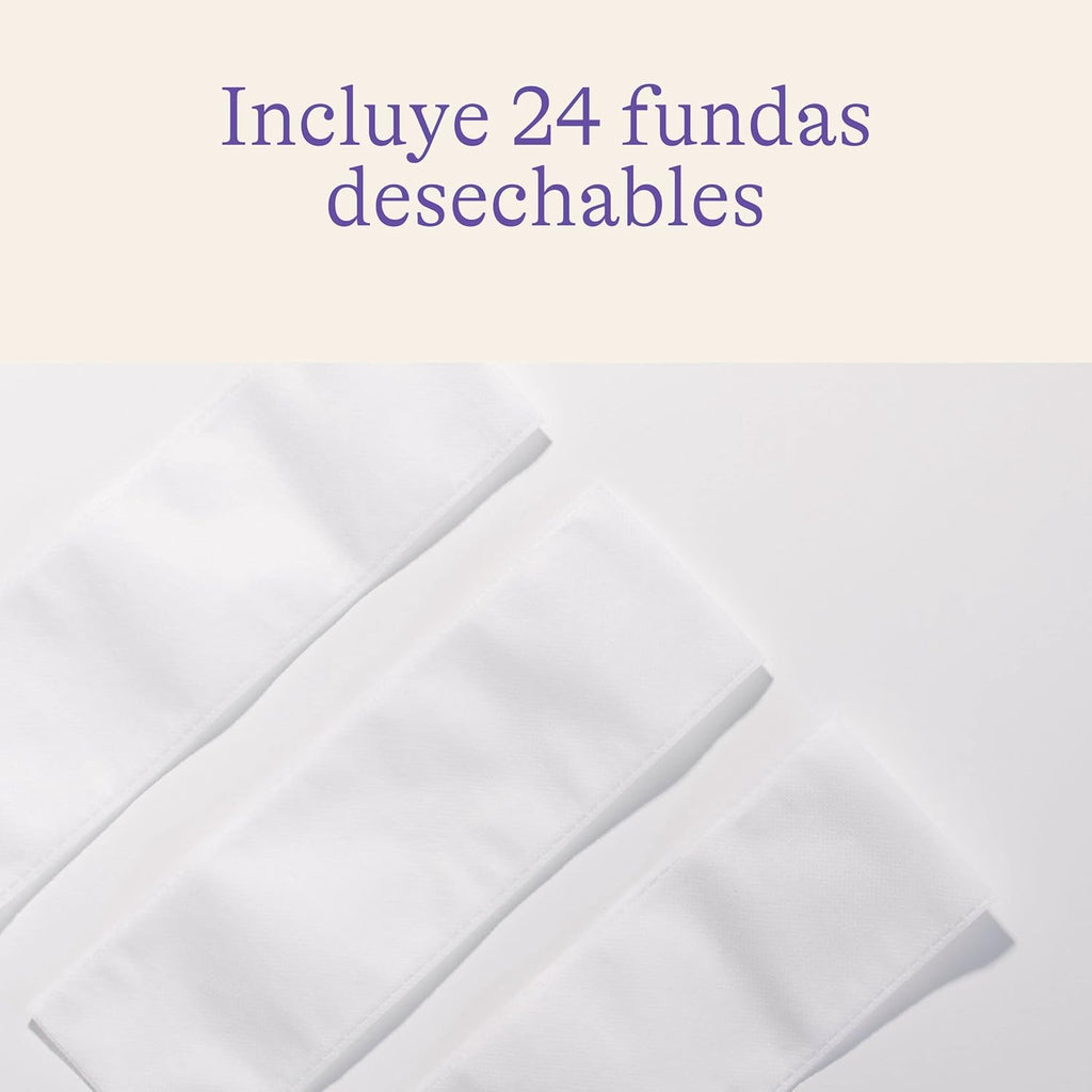 Lansinoh Disposable Sleeves for Cold Heat Compress Postpartum Pain White