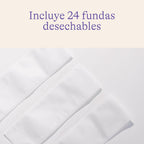 Lansinoh Disposable Sleeves for Cold Heat Compress Postpartum Pain White