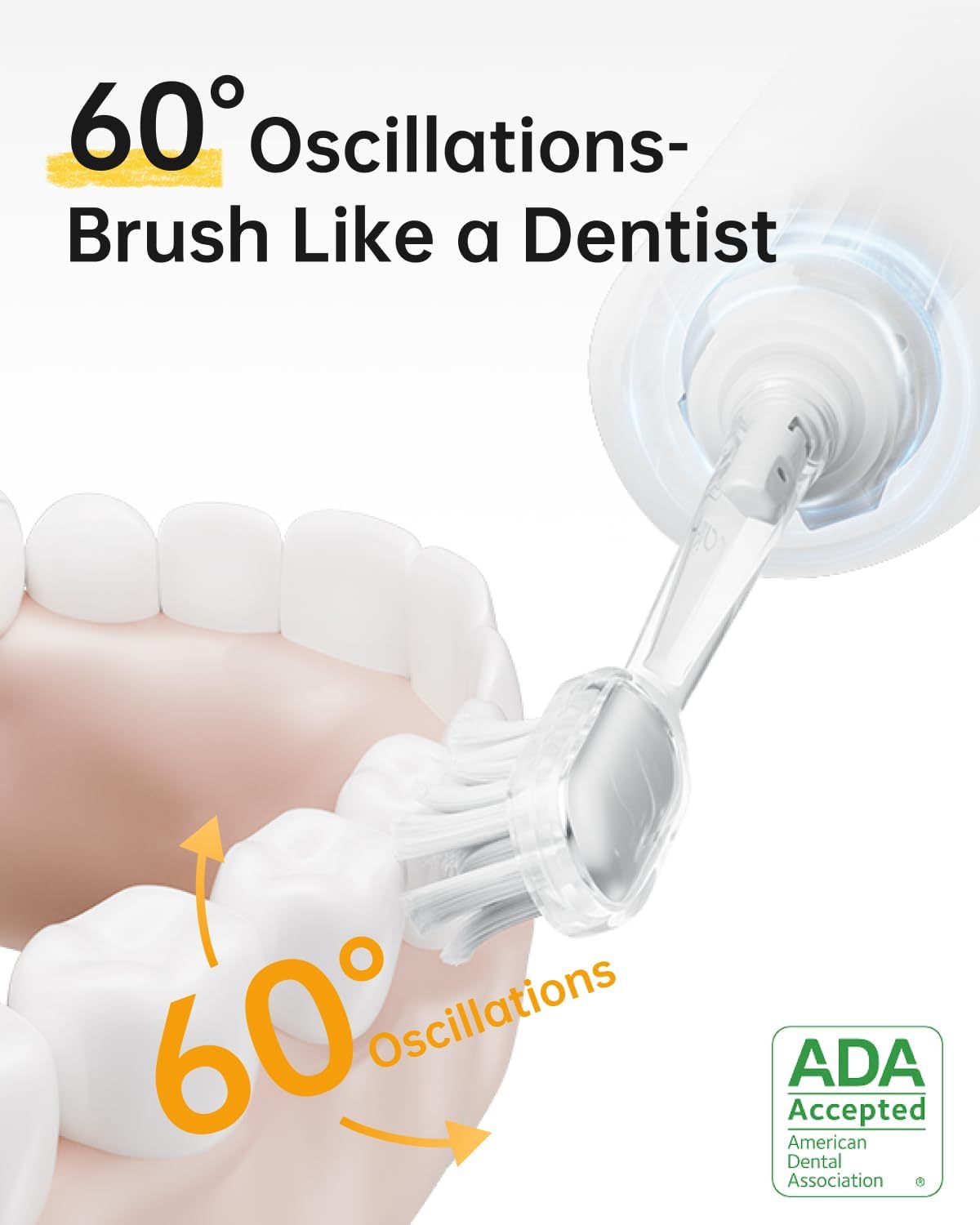 Laifen Wave Special Electric Toothbrush, New 2025 Version Oscillation & Vibration Sonic Electric Toothbrush for Adults with App, 2 Brush Heads, IP68 Waterproof Travel Powered Toothbrush (Meadow Green)