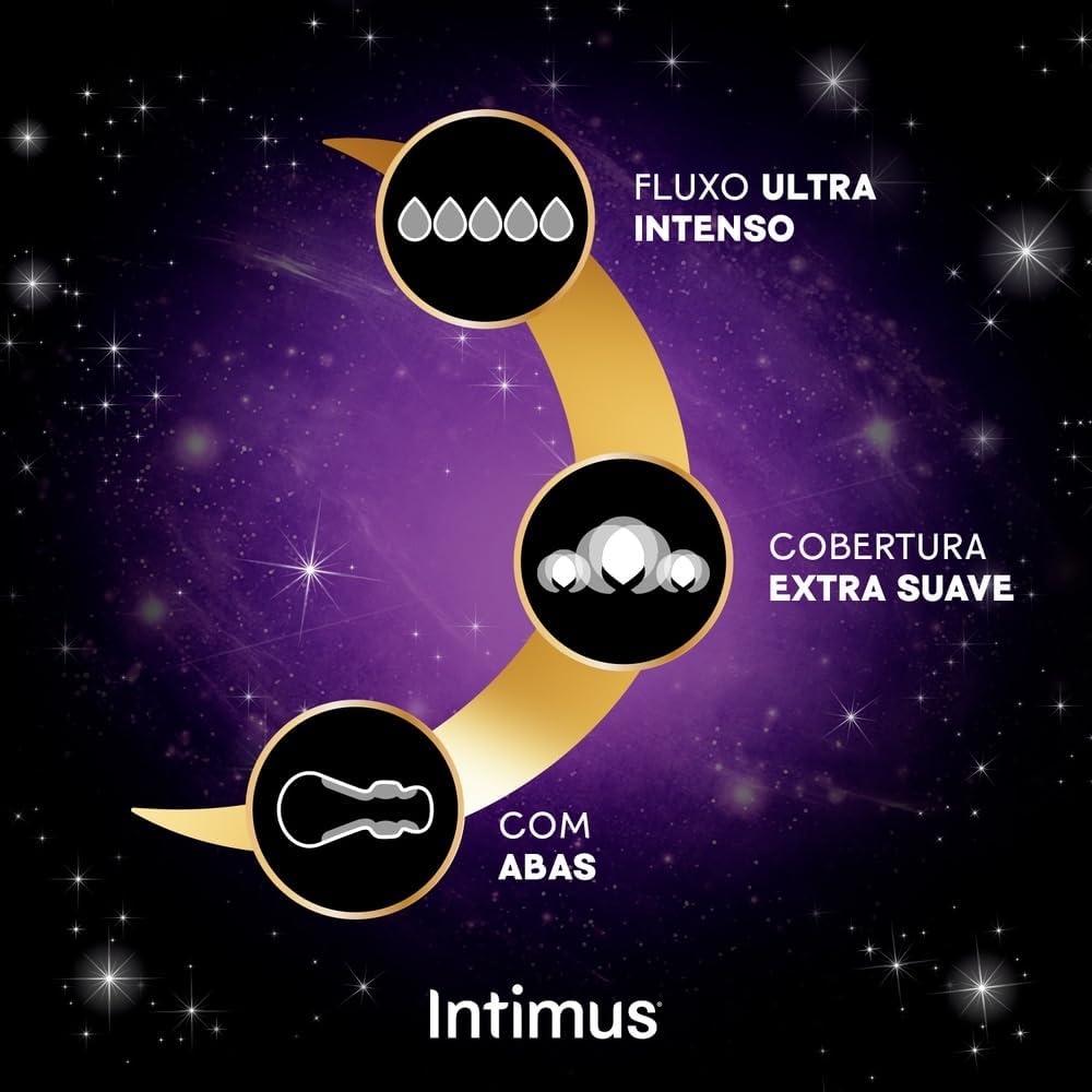 Intimus Sanitary Pads With Wings Overnight 10 pieces