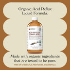 Acid Reflux Complete 16oz - Natural Organic Liquid Heartburn, GERD, & Amish Reflux Relief Remedy & Medicine (Pack of 2)