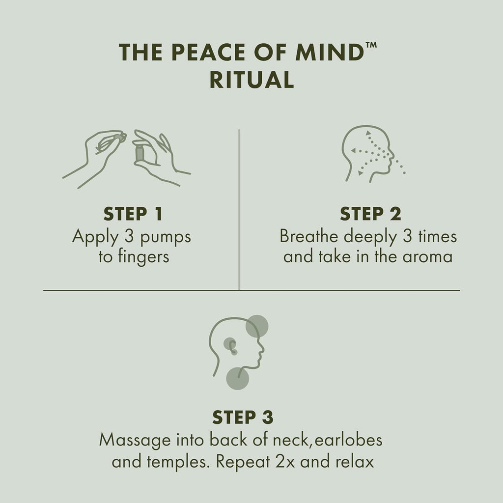 Origins Peace of Mind On-the-Spot Relief | Relaxing Aromatherapy Experience With Eucalyptus, Peppermint & Basil Essential Oils | Wellness Gift