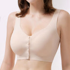 Comfortable and Versatile Front Closure Post-Surgery Recovery Bra for Patients Lightweight Design without Prosthesis Ideal for Daily Use and All Seasons