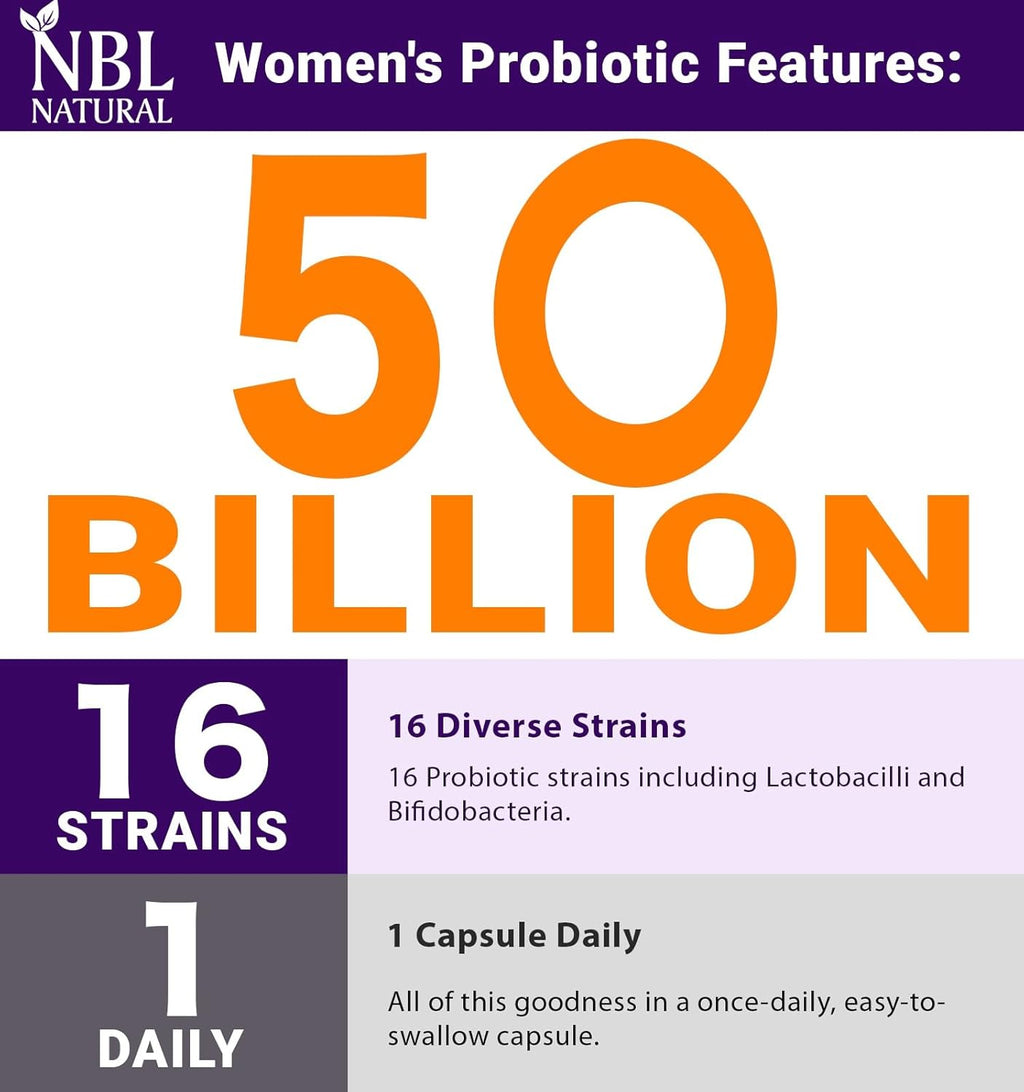 NBL Probiotic Supplements 50 ml 30 capsules