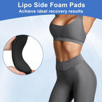 2 PCS Abdominal Compression Table, Postoperative Foam Pads For Liposuction, Abdominal Board Post Liposuction, Side Tables For Surgery Recovery And Liposuction