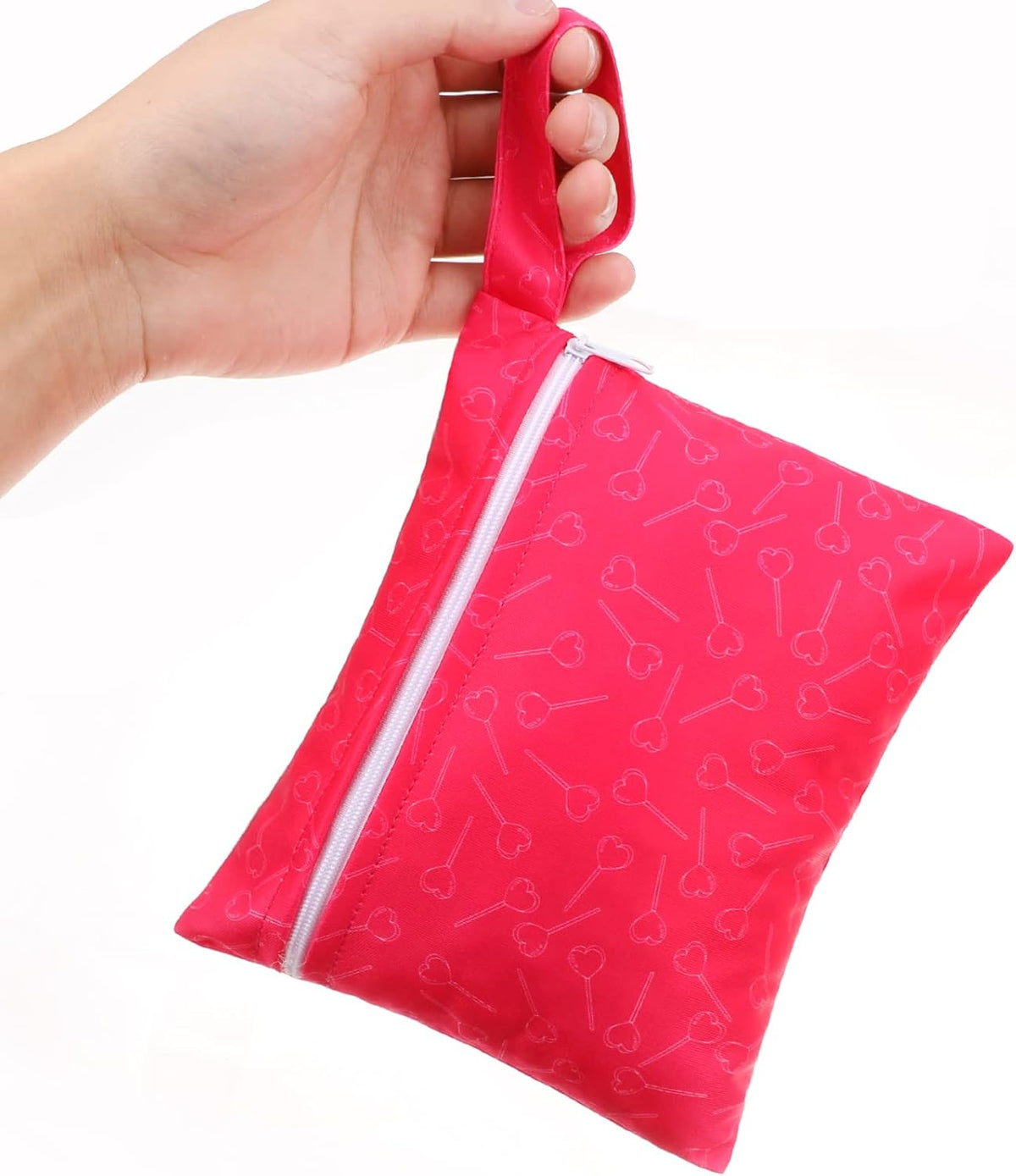 PHOGARY 7 Pack Reusable Menstruation Pads, Washable Night Pads for Abundant Menstrual Flow, Cotton Liner with Wings for Night, Sports and Postpartum Care