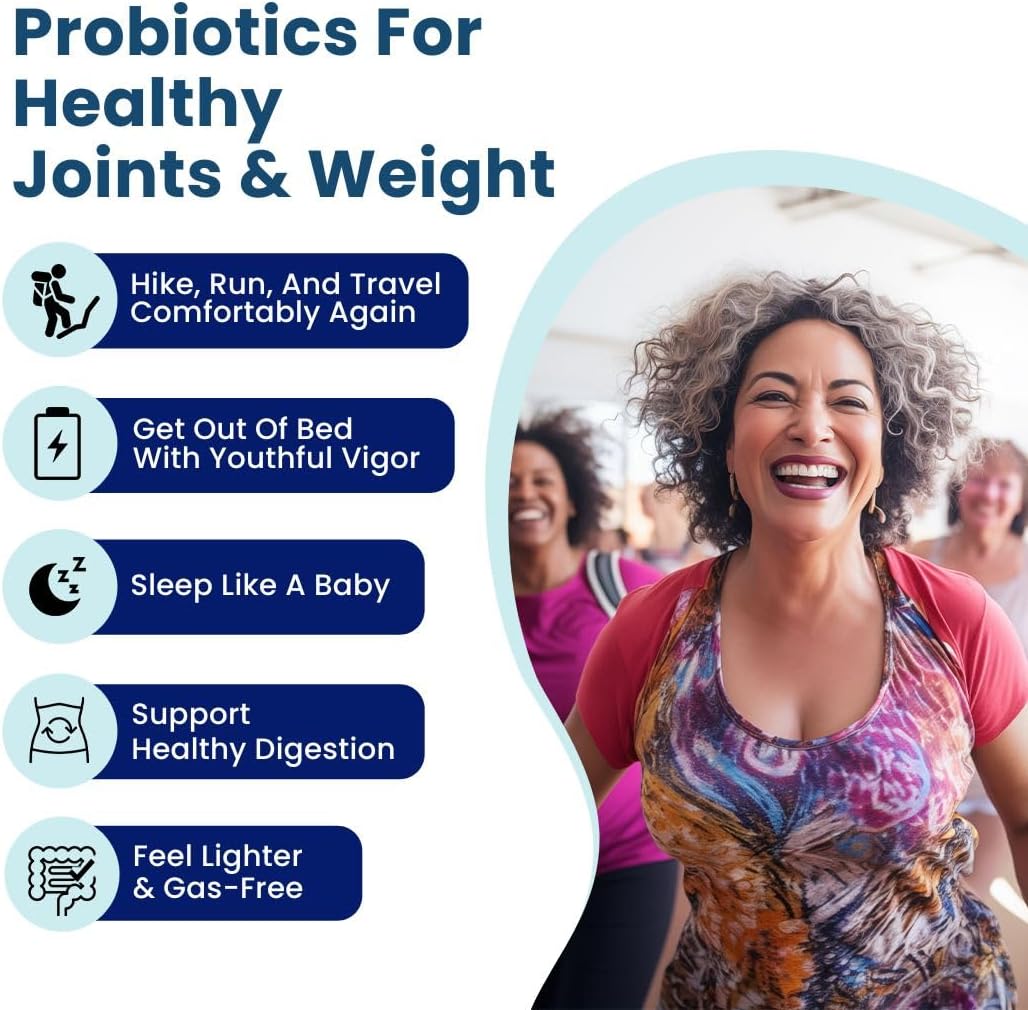 BB Company Provitalize | Probiotics for Women Digestive Health, Menopause, Joint Support | Sexy Midsection Curves, Bloat | Turmeric Curcumin Moringa | Packaging Vary | 60 Ct