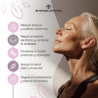 Menopause, Balance Female Estrogens and Progesterone. 14-in-1 Formula with Clinical Back. 45 Capsules with Omega 3, Biotin, Vitamin D3 and K2. N2 Natural Nutrition