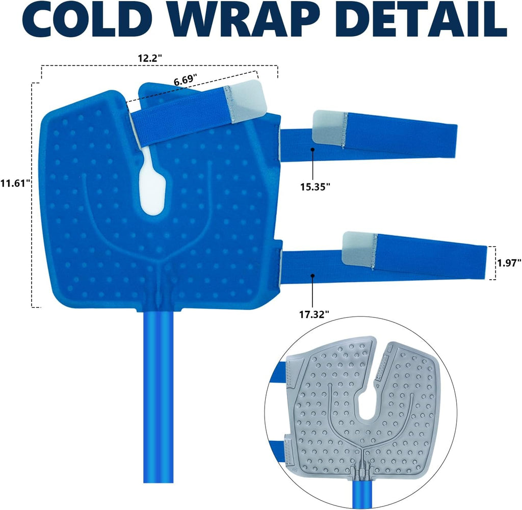 Ice Machine for Knee After Surgery, Cold Therapy Machine for Knee Replacement with Programmable Timer,Ice Therapy Machine for Sports Injuries,Joint Pain,Strains,Sprains and Arthritis
