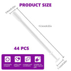 44 Pieces Disposable Lubricant Applicator, Personal Lubricant Applicators, Disposable Vaginal Applicators Injector Syringe for Vaginal for Most Suppositories