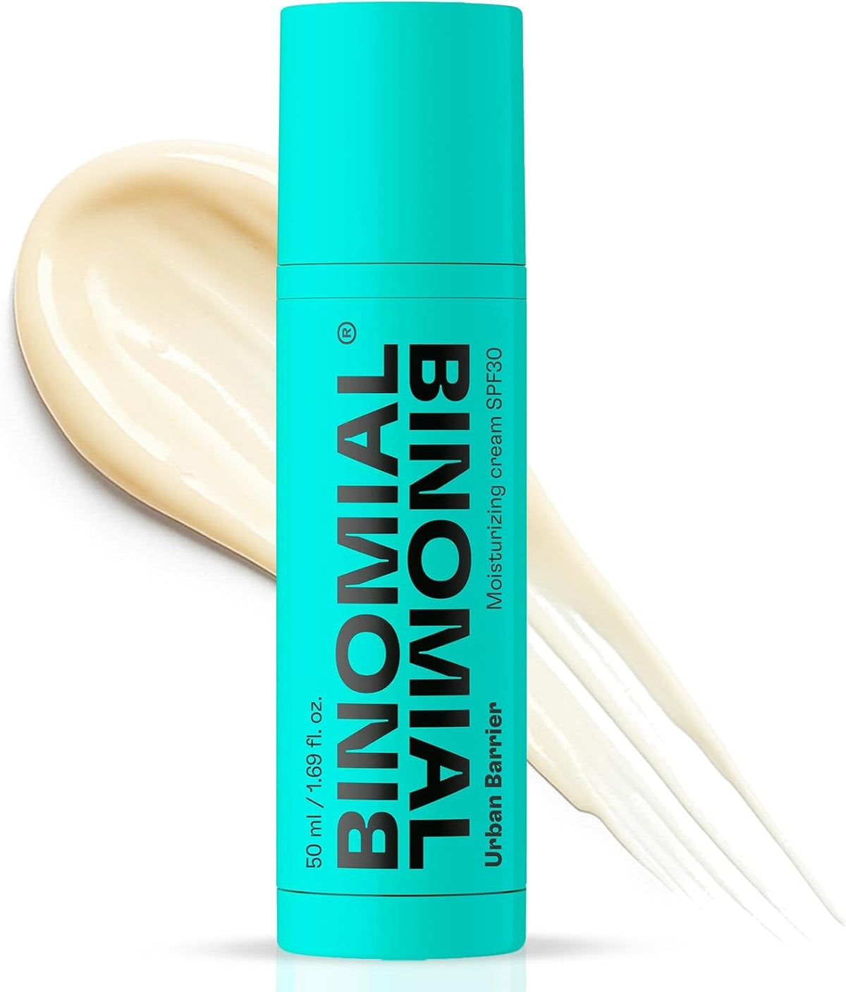 BINOMIAL - Urban Barrier | Moisturizing Cream with SPF 30 | Antioxidant Face Shield | Luminosity/Glow Effect | Skincare | 50 ml
