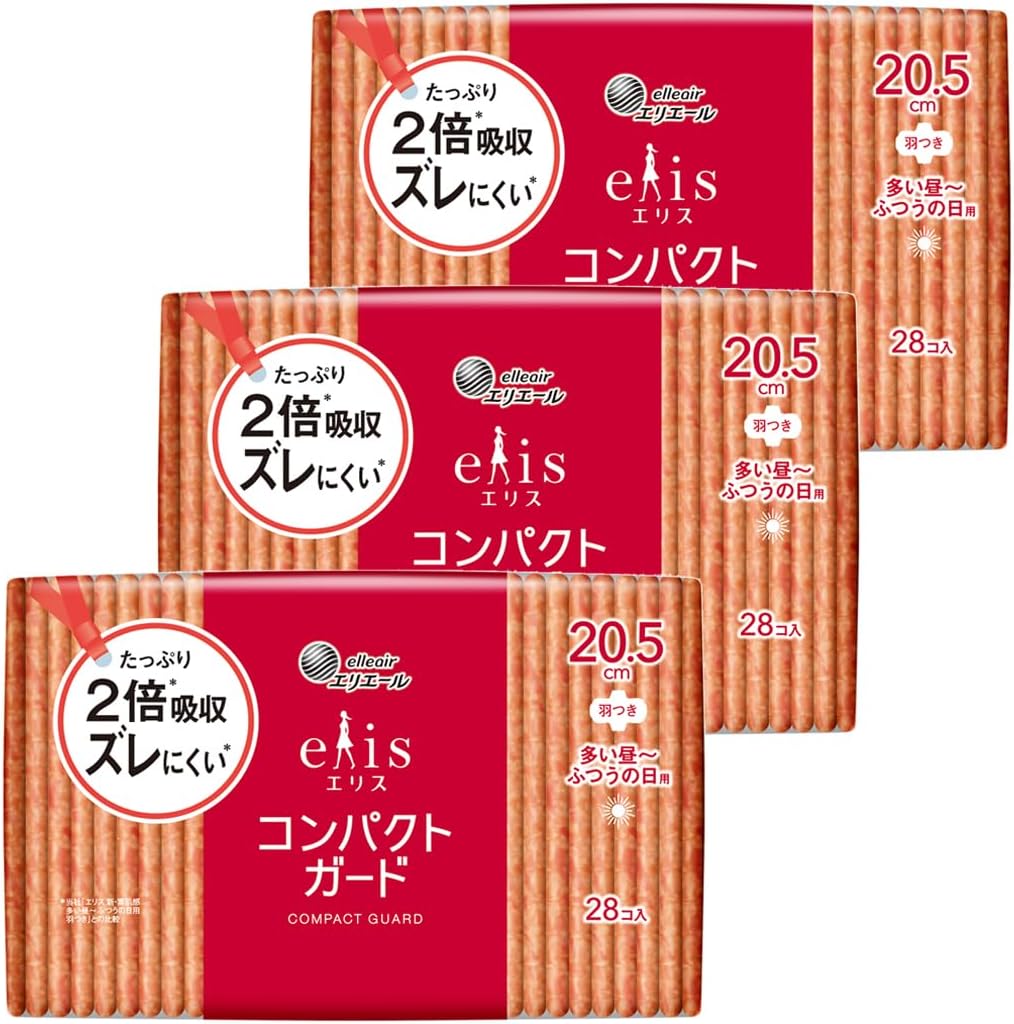 Elis Sanitary Pads With Wings 20.5cm 84 pieces