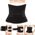 Trendyline Postpartum Belly Band Wrap: Abdominal Binder for Post Surgery | Back Support with Adjust Belly Compression Help Improve Posture & Relieve Back Pain Post C-Section While Getting Up & Feeding