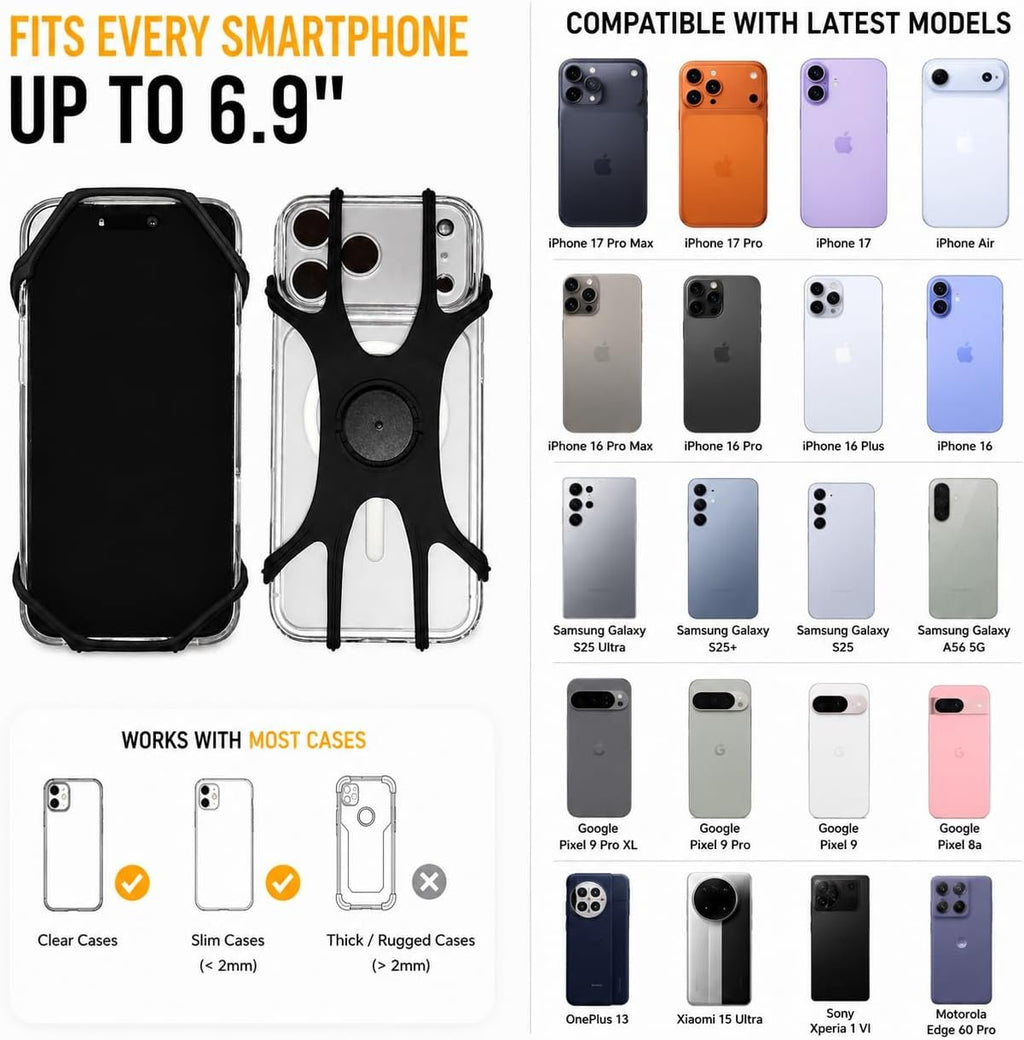 Phone Holder for Running, 360 Rotatable Armband for iPhone Samsung