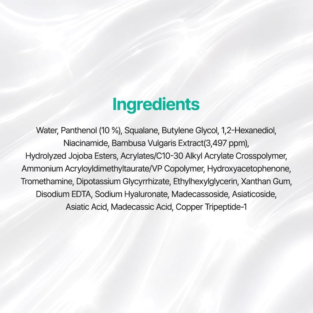 PURITO Panthenol 10% Cream | Korean Skin Barrier Repair & Glow Boost