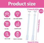 GXGM 14 Pieces Disposable Lubricant Applicator, Vaginal Applicator, Personal Lubricant Applicators, Disposable Applicators, Injector Syringe for Vaginal