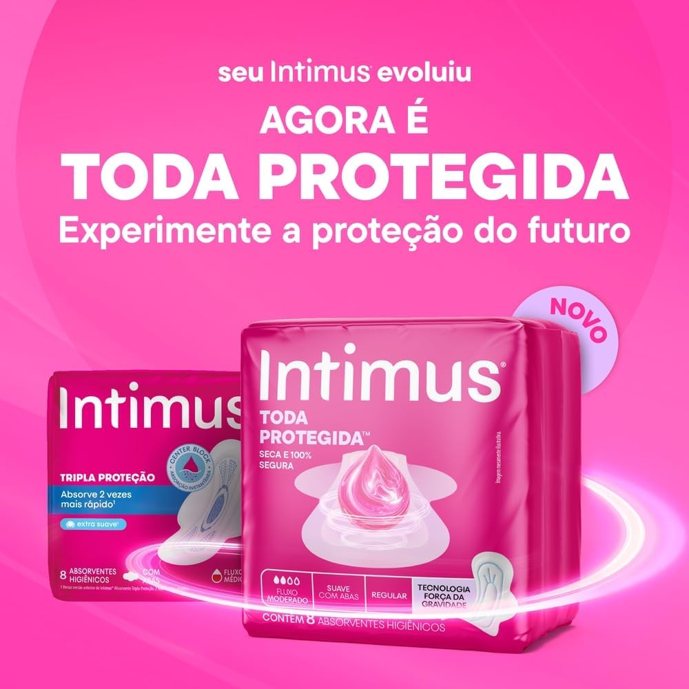 Intimus Sanitary Pads With Wings 42 pieces