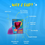 Lemme Be Z Menstrual Cups and Discs Reusable 20 ml