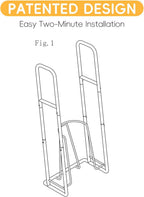 Upgraded Extra-Large Compression Sock Aid Device - Sock Aids for Compression Stocking - Helper Device for Putting on Hosiery - 14 in or More