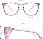 Anti Fog Safety Glasses for Women, Safety Goggles for Nurse, Protective Eyewear, Blue Light Blocking & UV Protection