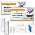 Troponin I Rapid Test Kit for Cardiac Screening/Detection in Blood - Pack of 2 Test Kits