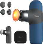 RENPHO Mini Thermal Massage Gun with Heat, Color Silicone Casing, 4 Speeds