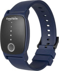 EmeTerm Explore Classic FDA-Cleared Anti-Nausea Wristband IP67 Waterproof Morning Motion Sickness Relief Band Rechargeable Classic Strap Design Drug Free Non-drowsy Without Side Effects Navy Blue