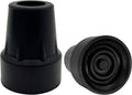 Replacement Cane Tips, 3/4 Inch, Black.