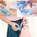 JohnBee Pill Cutter for Small or Large Pills, Cuts Vitamins (Blue)