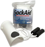 RMS Deluxe Sock Aid - Socks Helper with Foam Handles for Regular Socks | Help put on socks without bending, an independent dressing aid for limited mobility