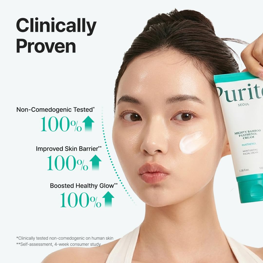 PURITO Panthenol 10% Cream | Korean Skin Barrier Repair & Glow Boost